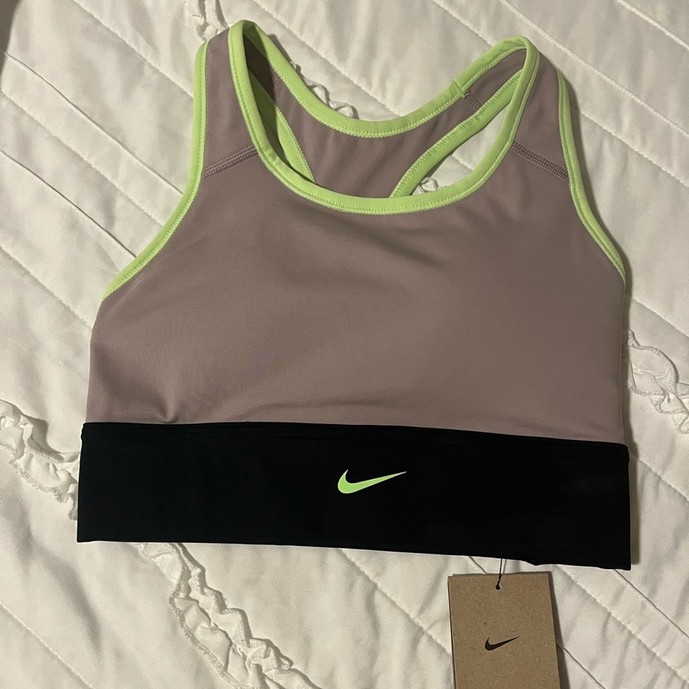 NWT Nike Swoosh sports bra
